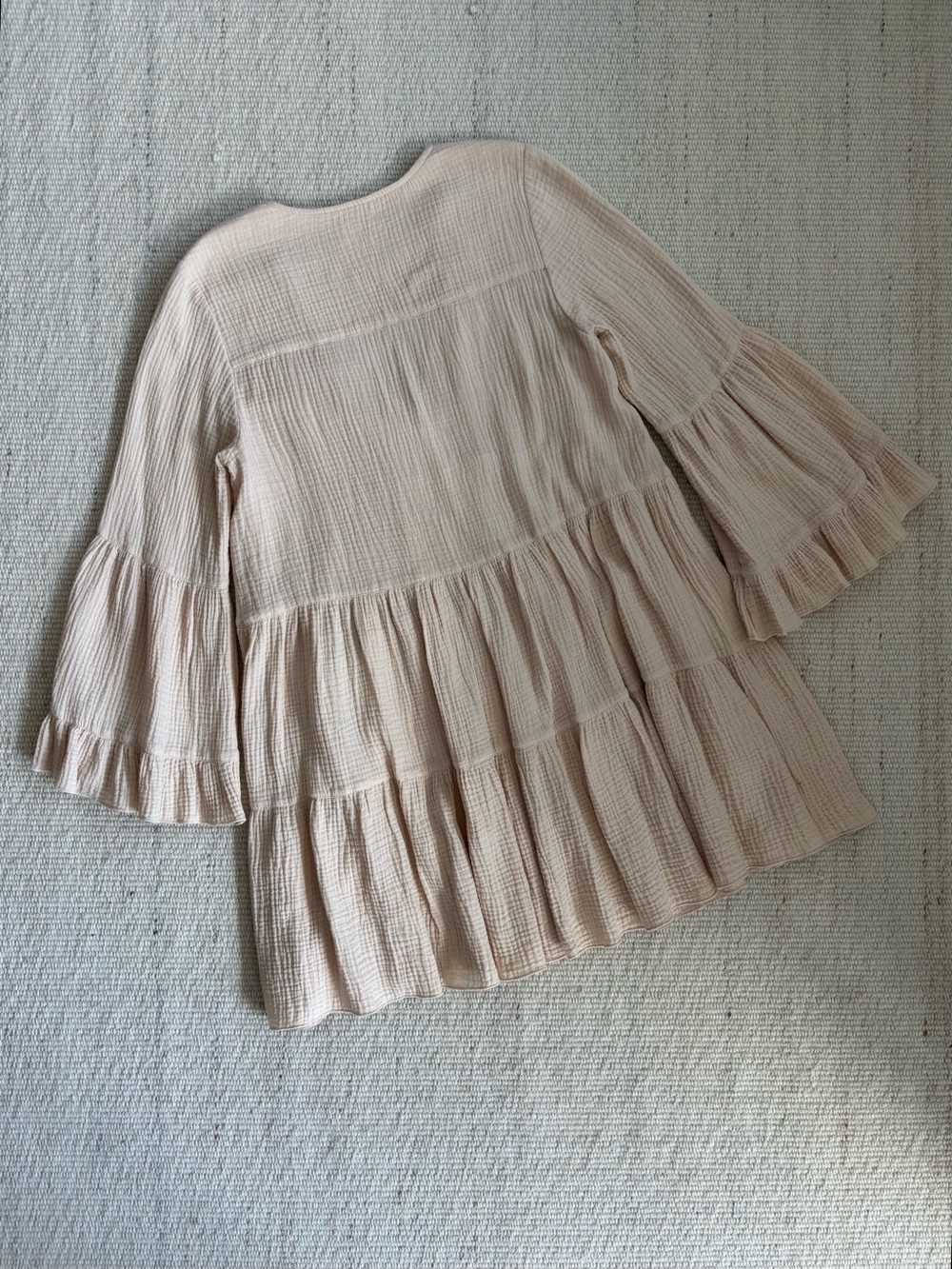 | Avec Les Filles | 100% Cotton Dress with Tassel Tie size Small - Picture 12 of 16
